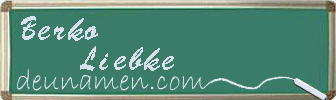 Berko Liebke Visitenkarte